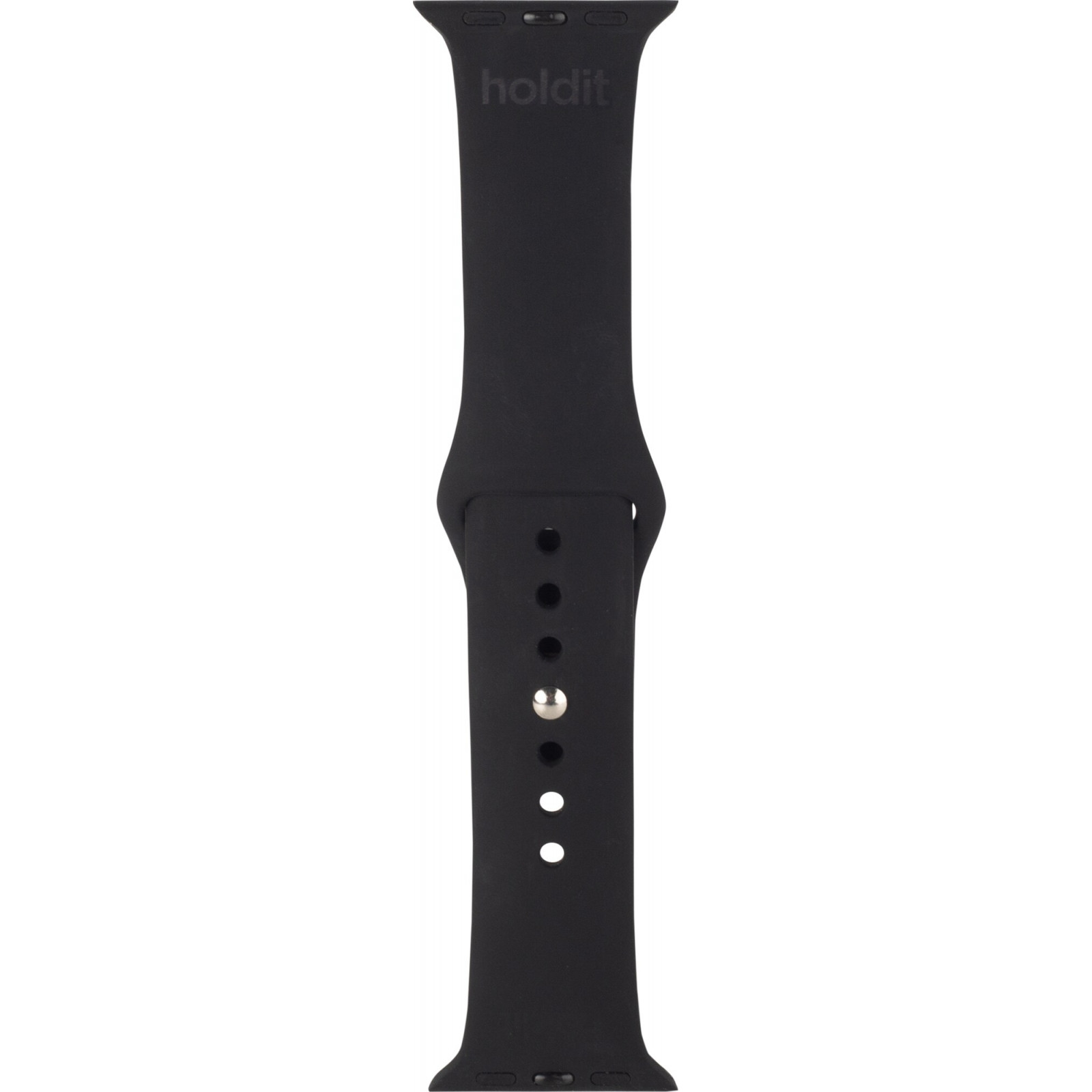 Каишка за часовник  Holdit Silicone Watchband 38/40/41 145-195mm - Черна