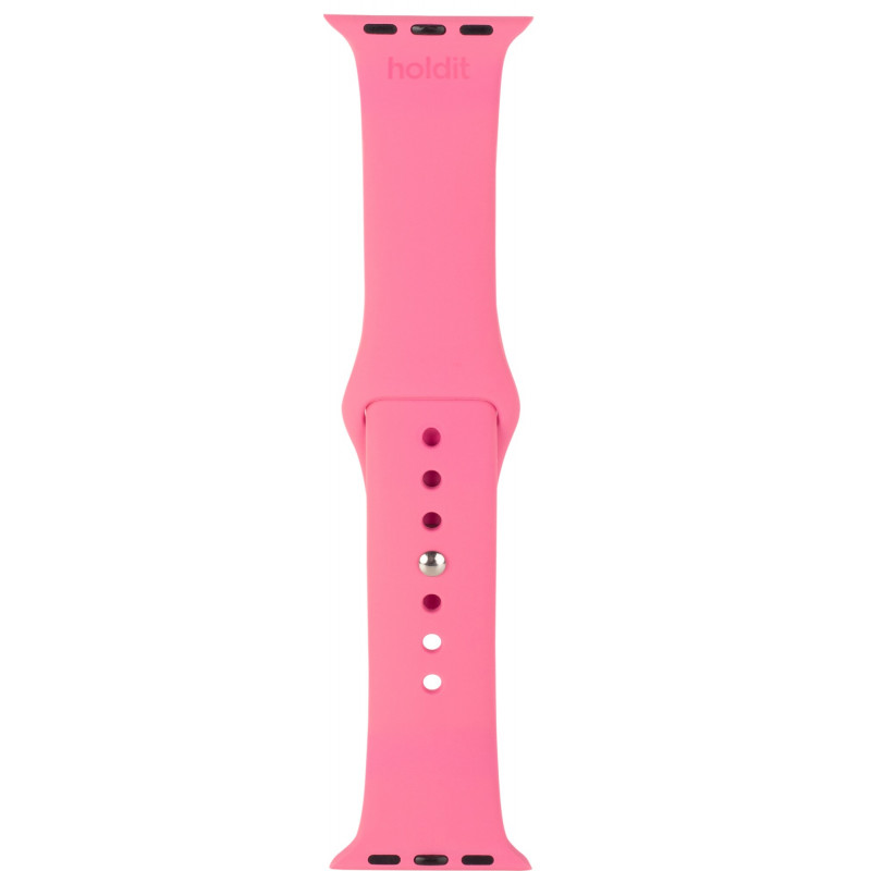 Каишка за часовник  Holdit Silicone Watchband 38/40/41 145-195mm - Розова