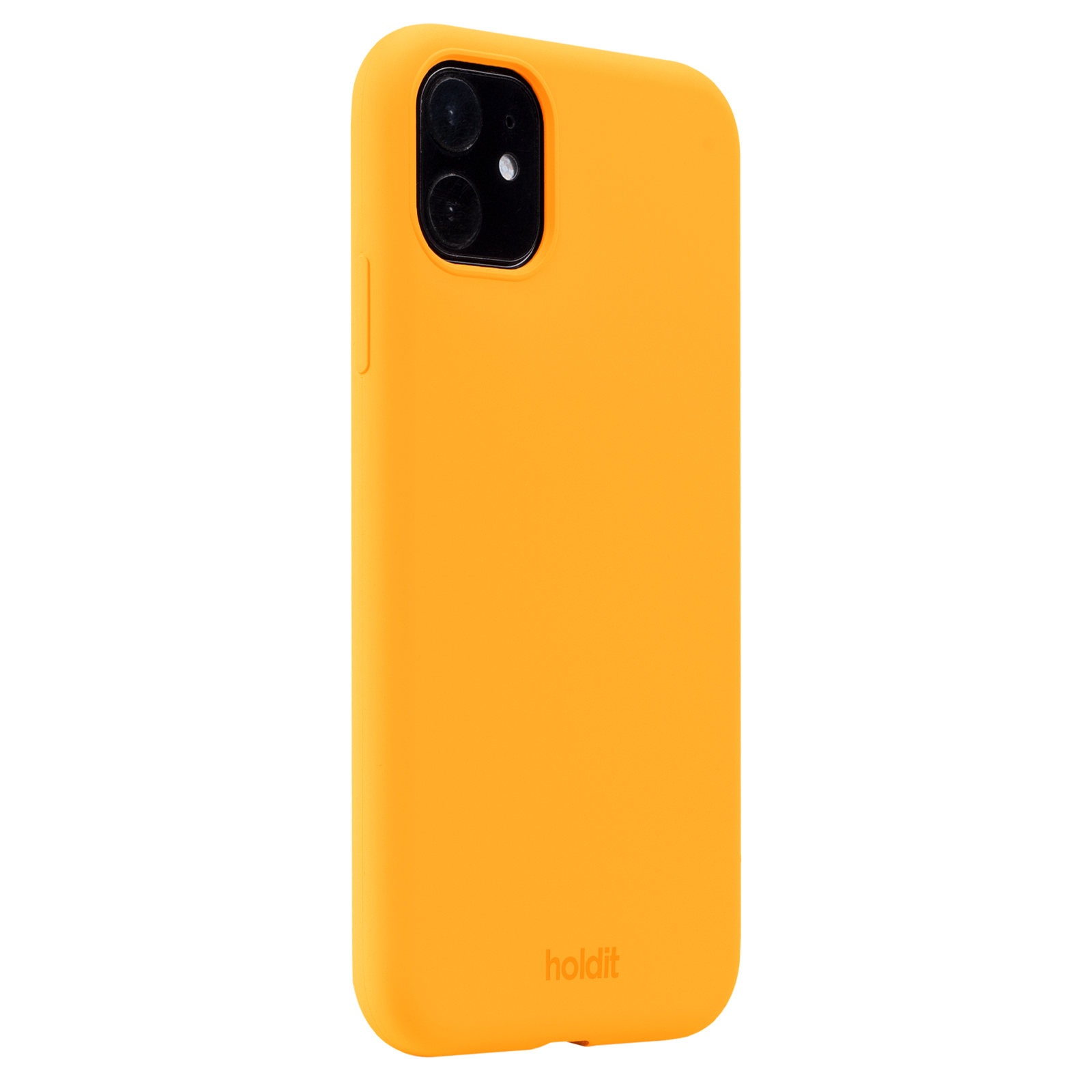 Гръб Holdit Silicone Case за iPhone 11/XR - Orange Juice