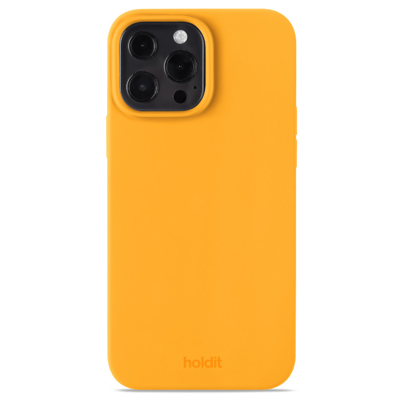 Гръб Holdit Silicone Case за iPhone13 Pro Max - Orange Juice