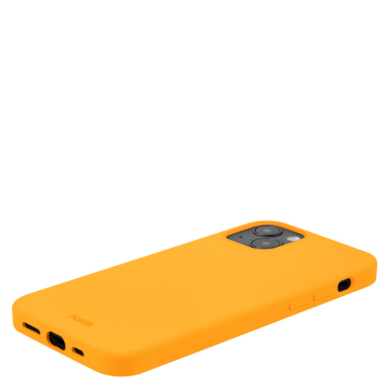 Гръб Holdit Silicone Case за iPhone 14 Plus - Orange Juice