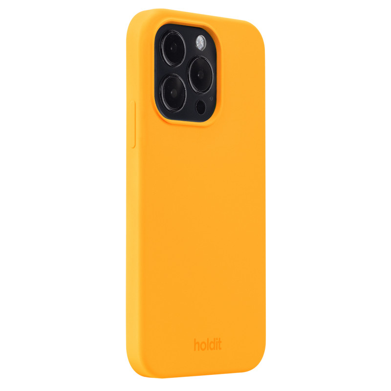 Гръб Holdit Silicone Case за iPhone 14 Pro - Orange Juice