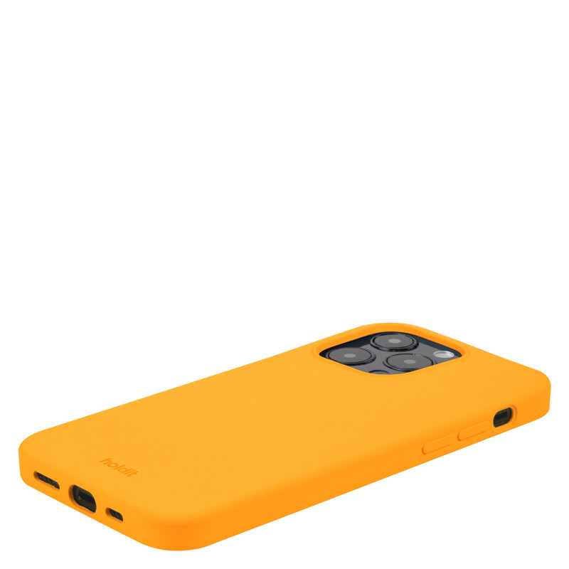 Гръб Holdit Silicone Case за iPhone 14 ProMax - Orange Juice