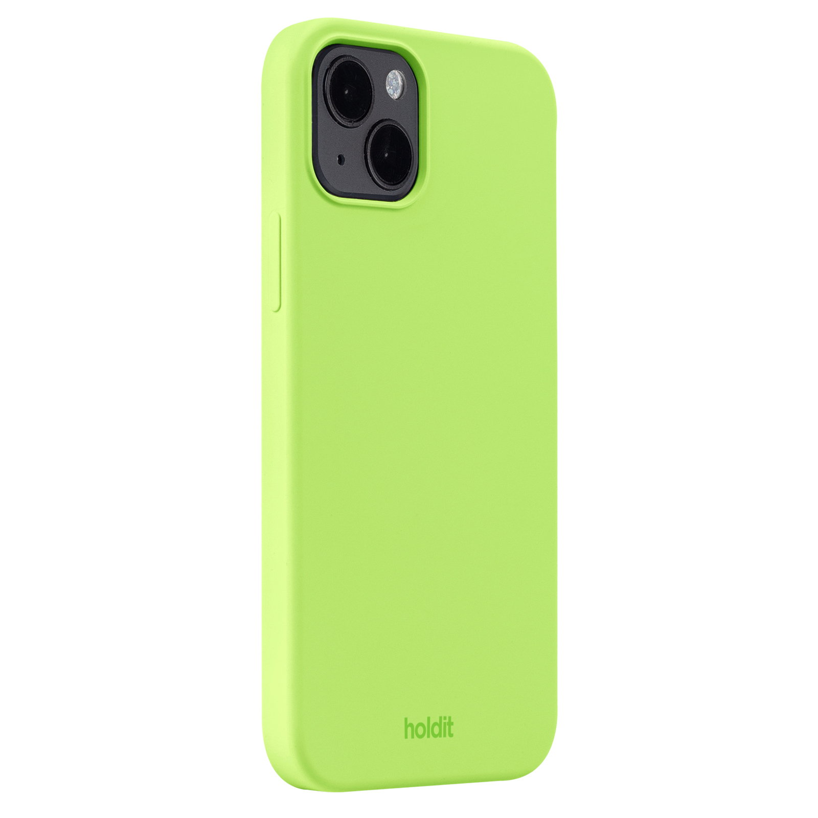 Гръб Holdit Silicone Case за iPhone 14 Plus - Acid Green