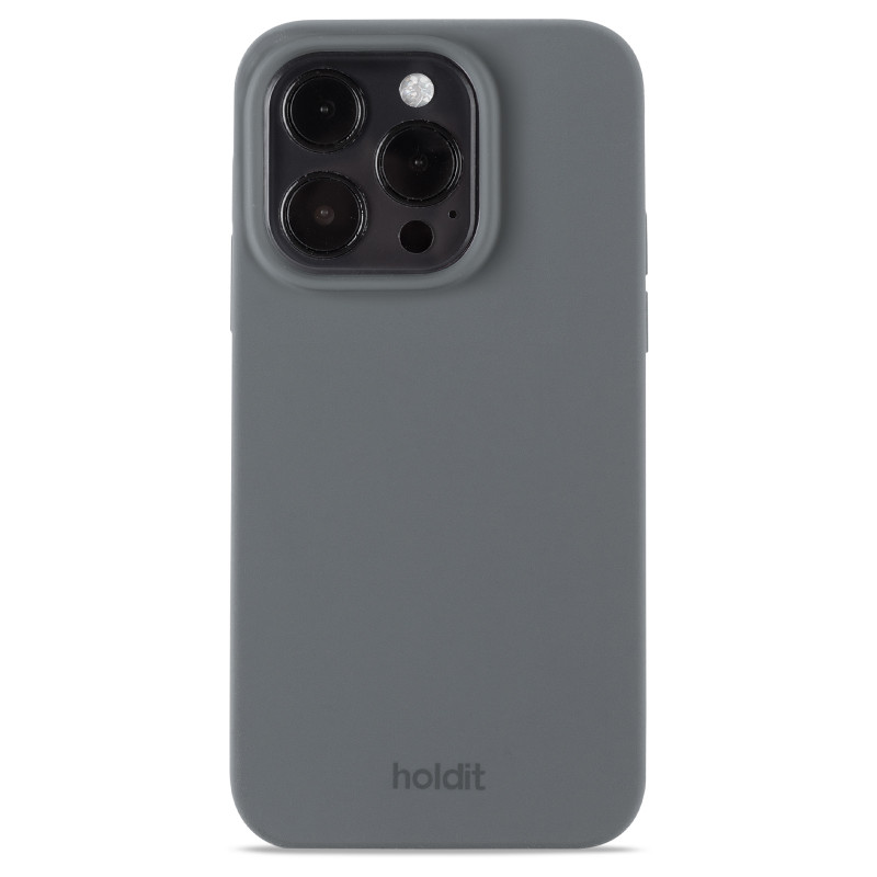 Гръб Holdit Silicone Case за  iPhone 13 Pro - Space Gray