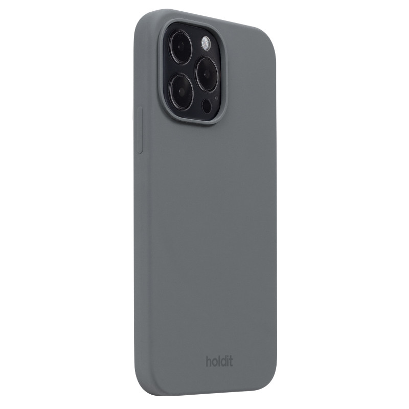 Гръб Holdit Silicone Case за  iPhone 14 ProMax - Space Gray
