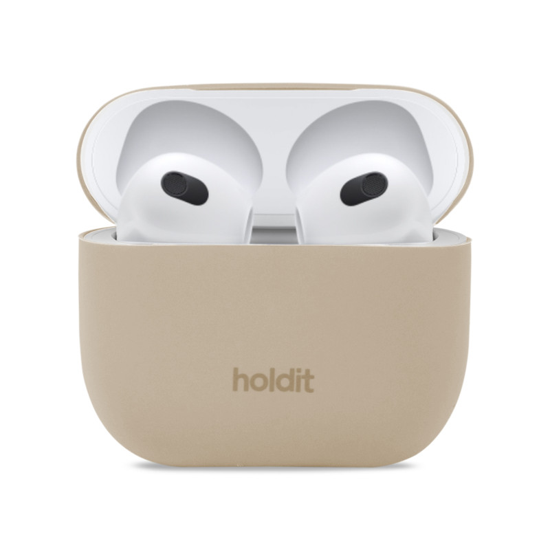 Калъф Holdit Silicone Case за  AirPods 3 - Latte B...