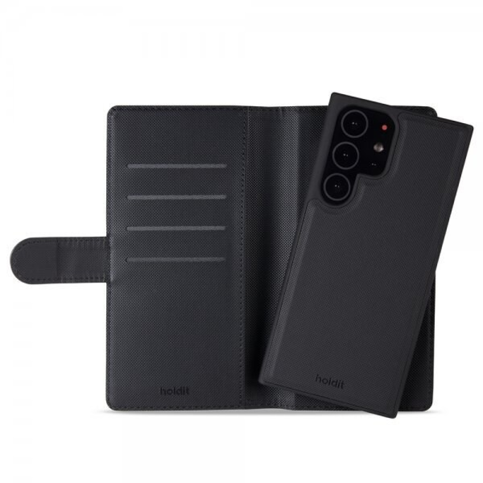 Калъф Holdit Wallet Mag за Samsung Galaxy S23 Ultra, S22 Ultra- Черен