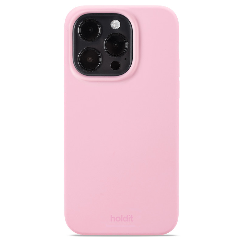 Гръб Holdit Silicone Case за iPhone 14 Pro -Розов...