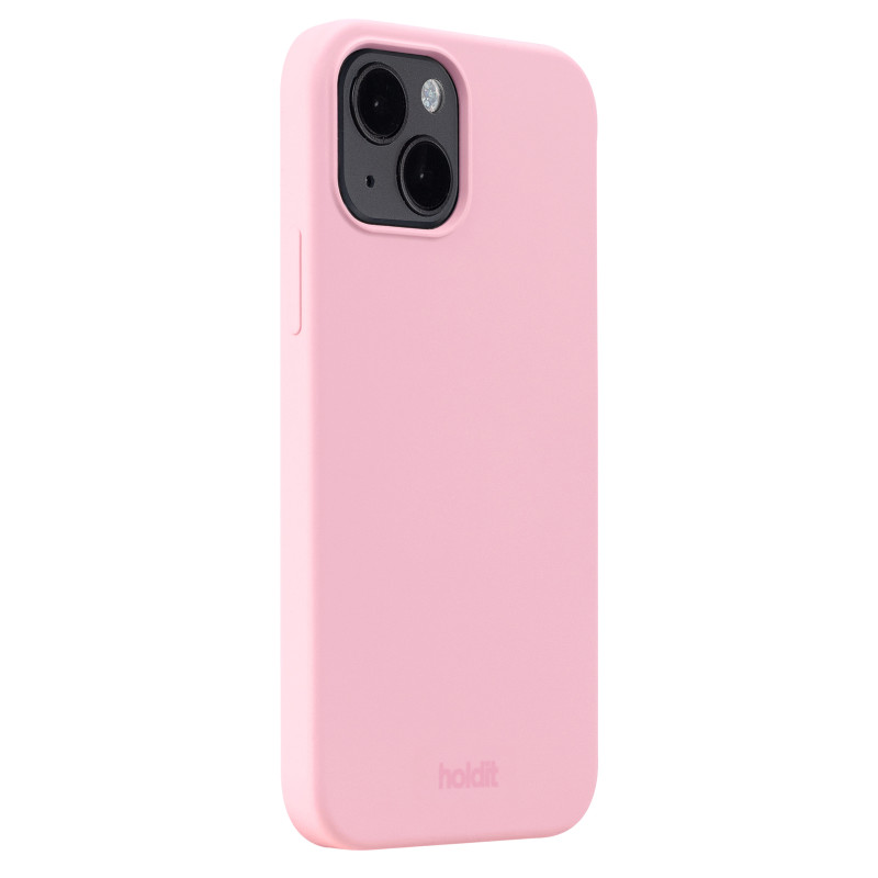 Гръб Holdit за iPhone 14, 13, Silicone Case, Pink