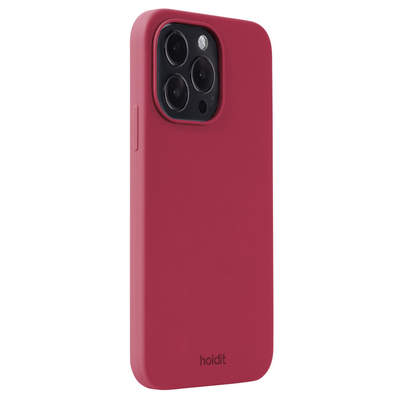 Гръб Holdit за iPhone 14 Pro Max, Silicone Case, Red Velvet
