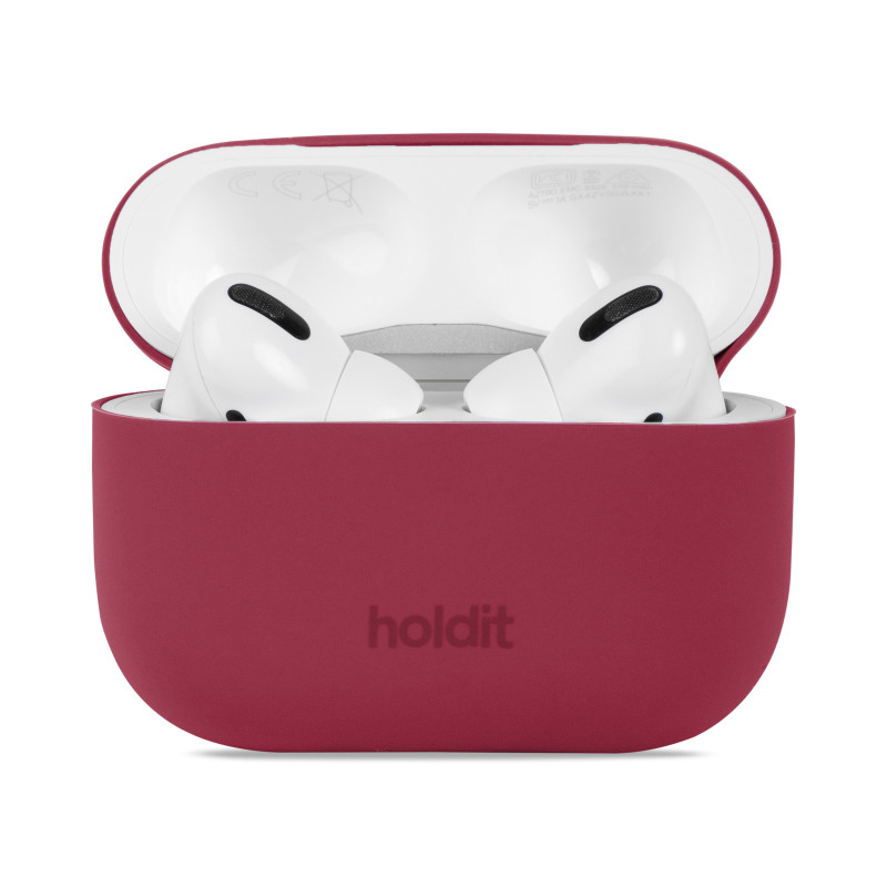 Kaлъф Holdit Silicone Case за  AirPods Pro 1/2 - R...