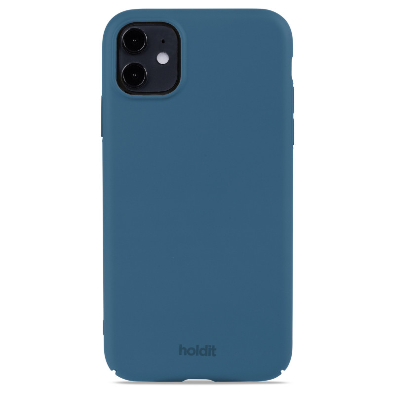 Гръб Holdit  за iPhone 11, XR, Slim Case, Син...