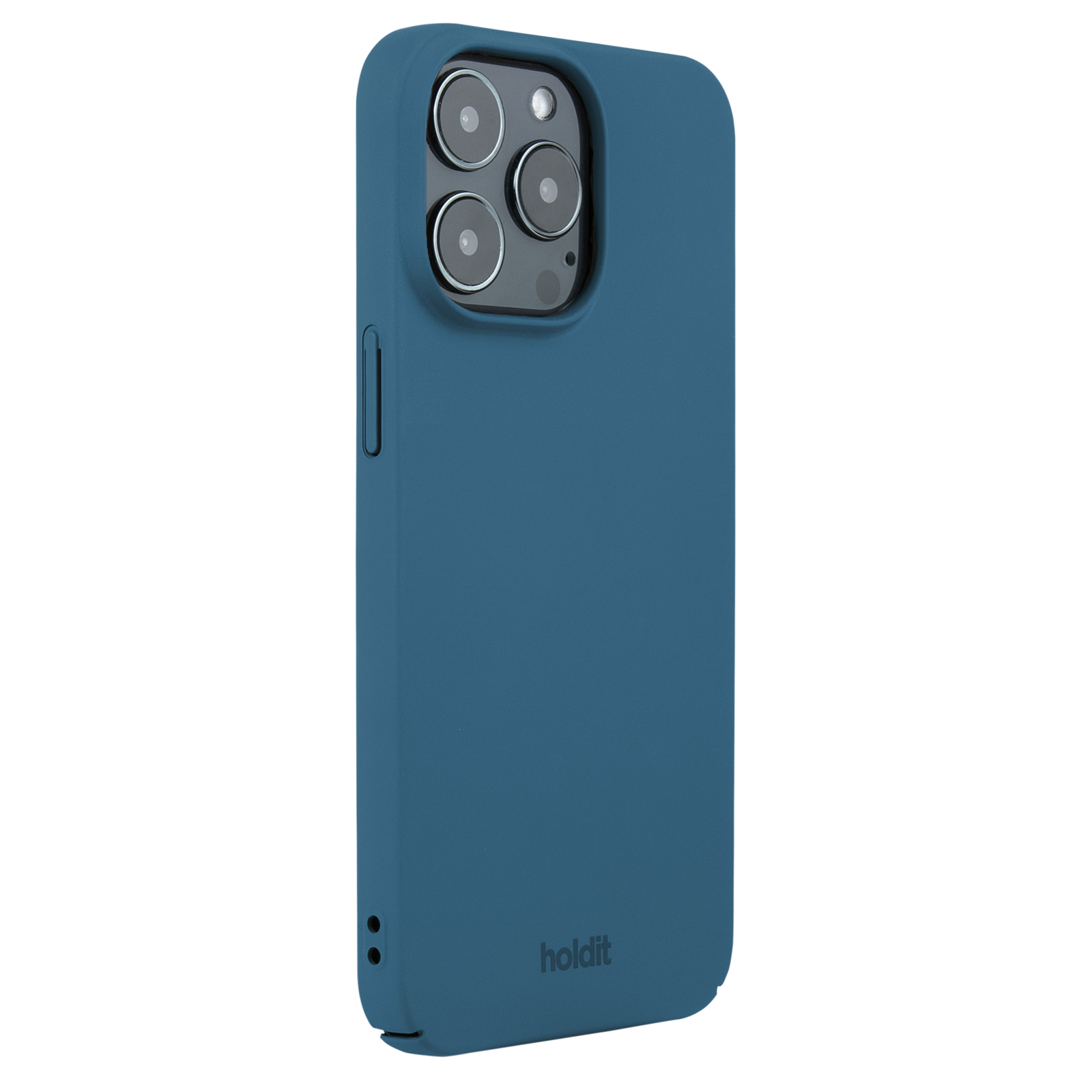 Гръб Holdit Slim Case iPhone 13 Pro - Син