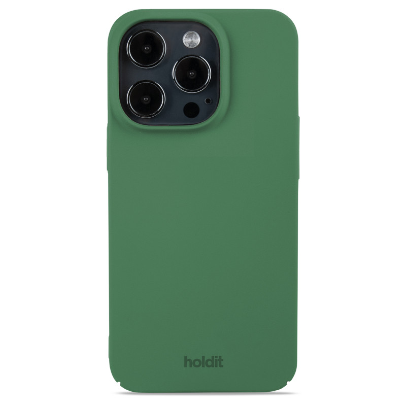 Гръб Holdit  за iPhone 14 Pro, Slim Case, Зелен...