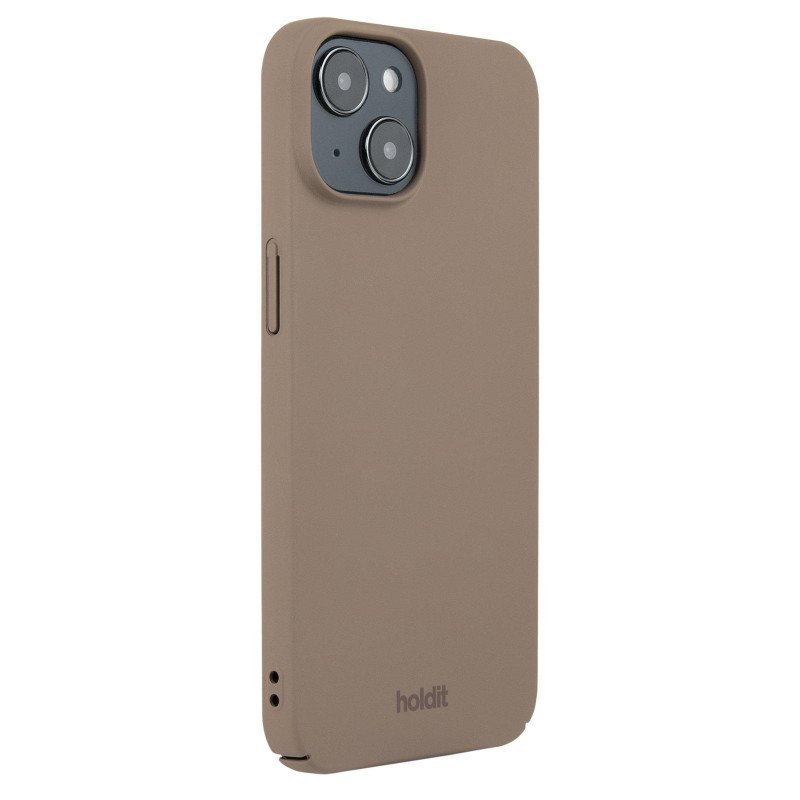 Гръб Holdit Slim Case за iphone 15 - Кафяв