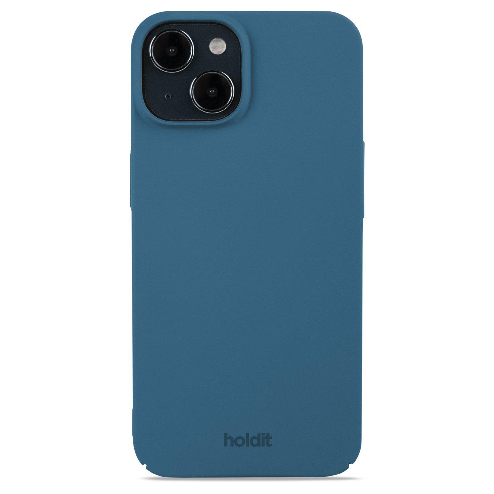 Гръб Holdit Slim Case iPhone 15 - Син