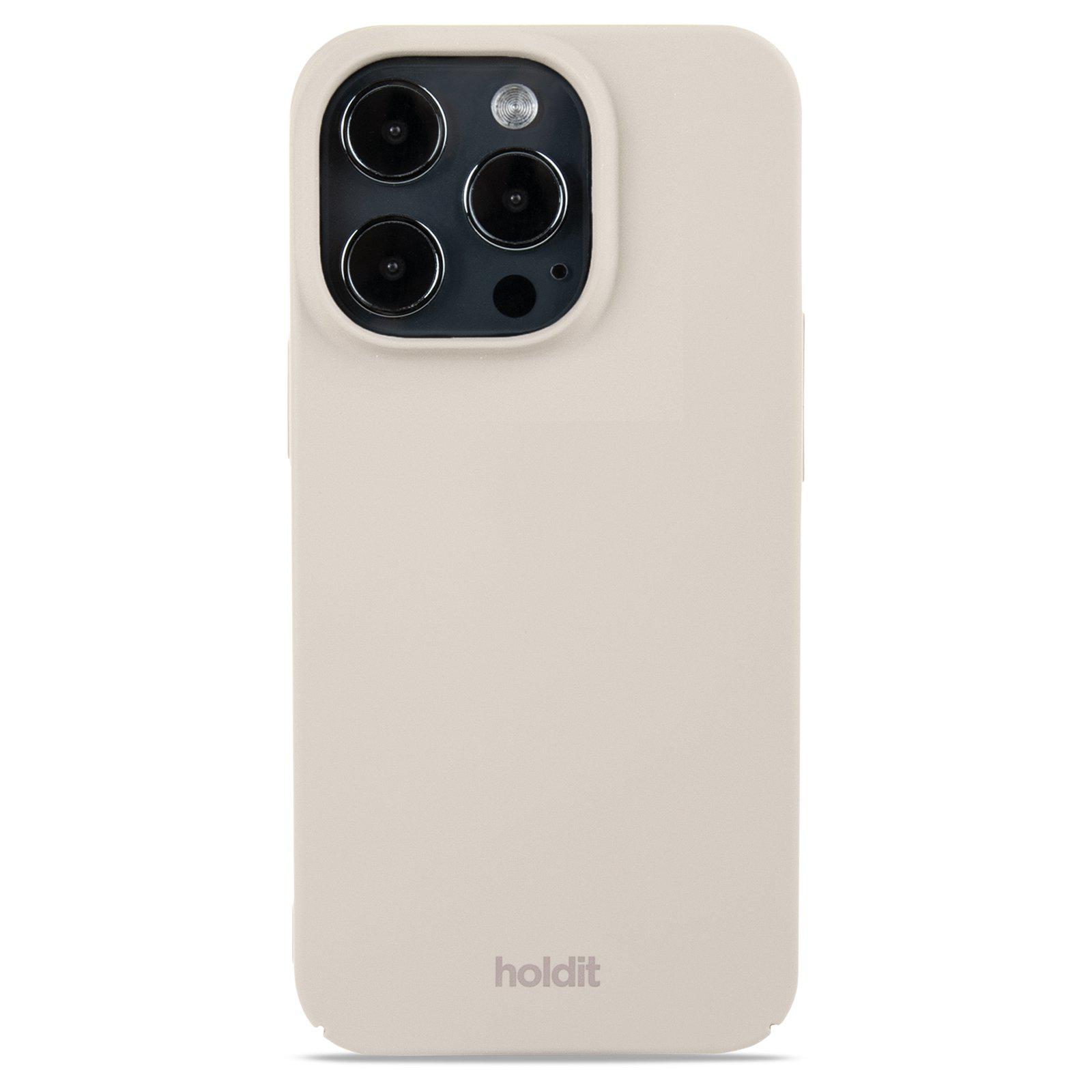 Гръб Holdit Slim Case за iphone 15 Pro -  Light Beige