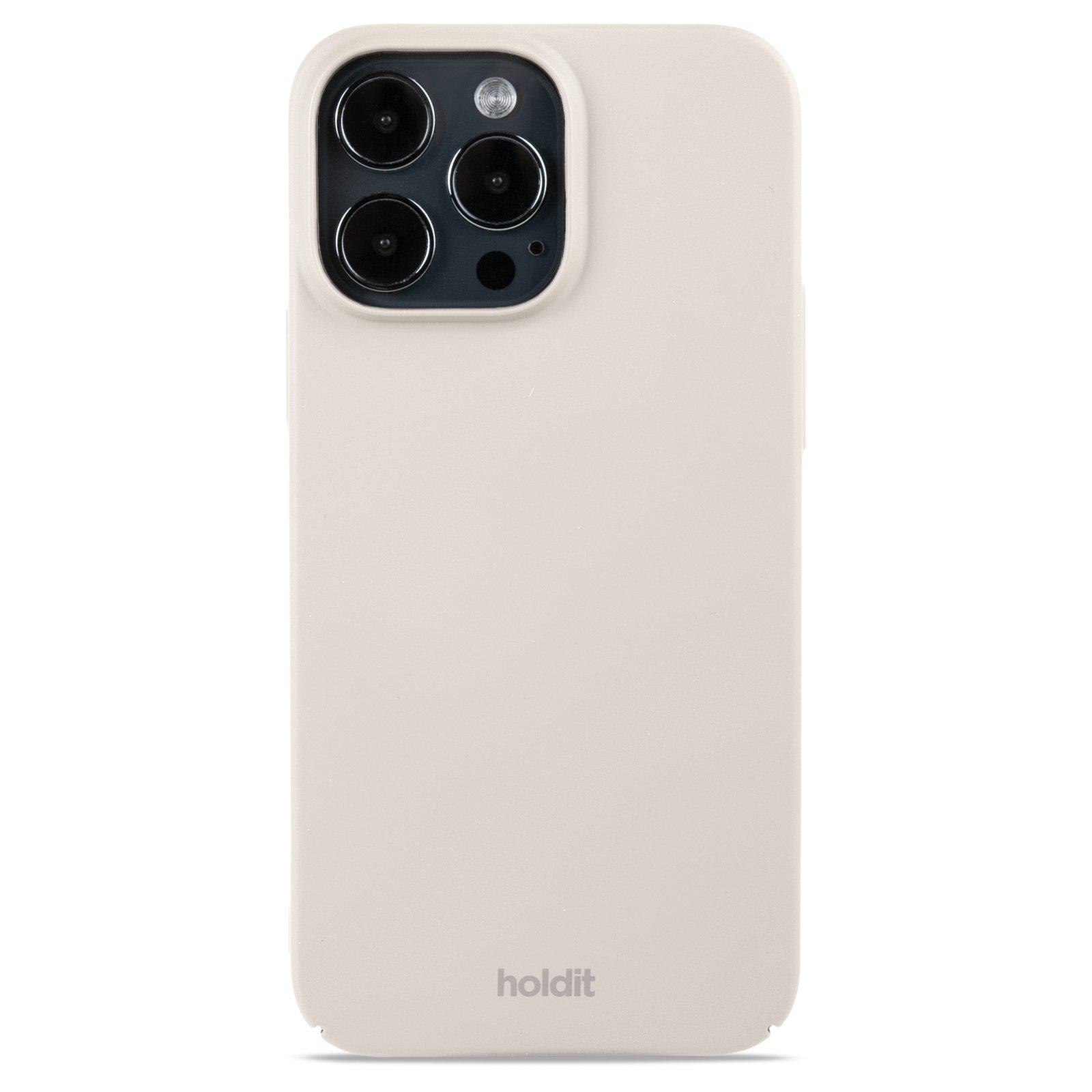 Гръб Holdit Slim Case за iphone 15 Pro Max -  Light Beige