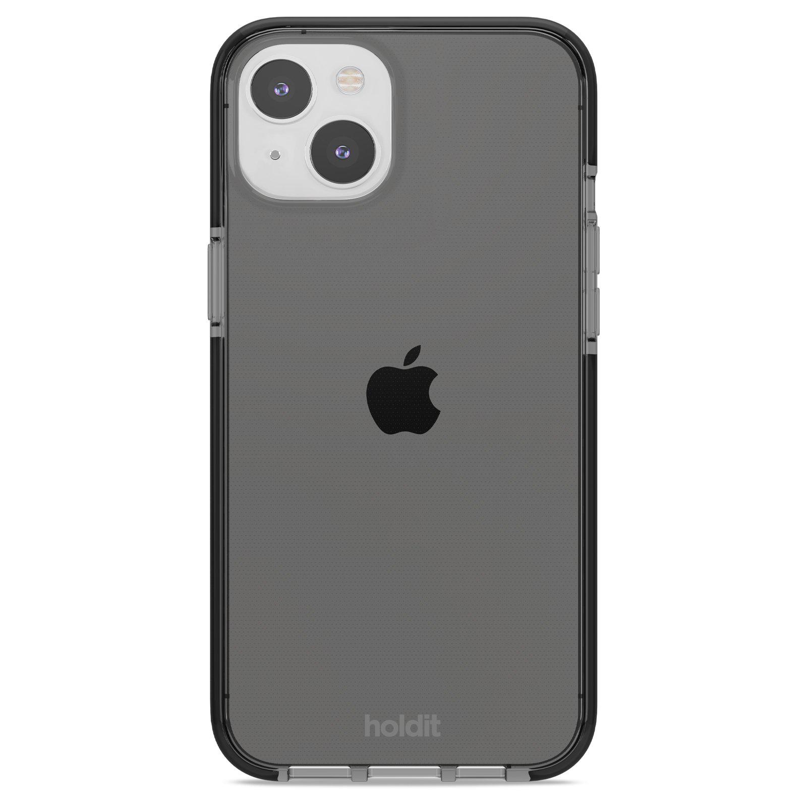 Гръб Holdit Seethru Case за iphone 15 Plus - Черен