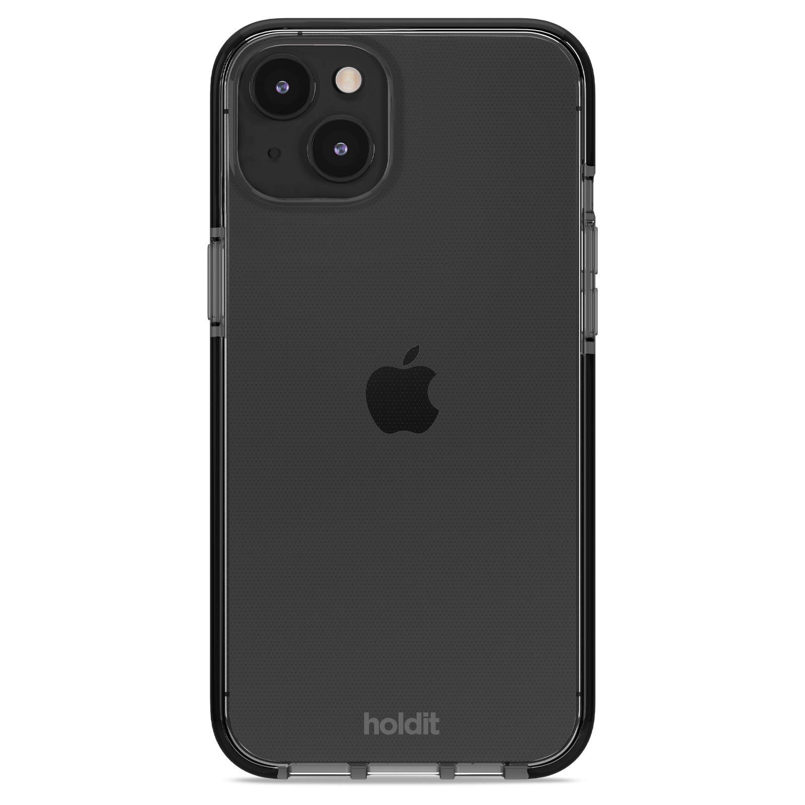 Гръб Holdit Seethru Case за iphone 15 Plus - Черен