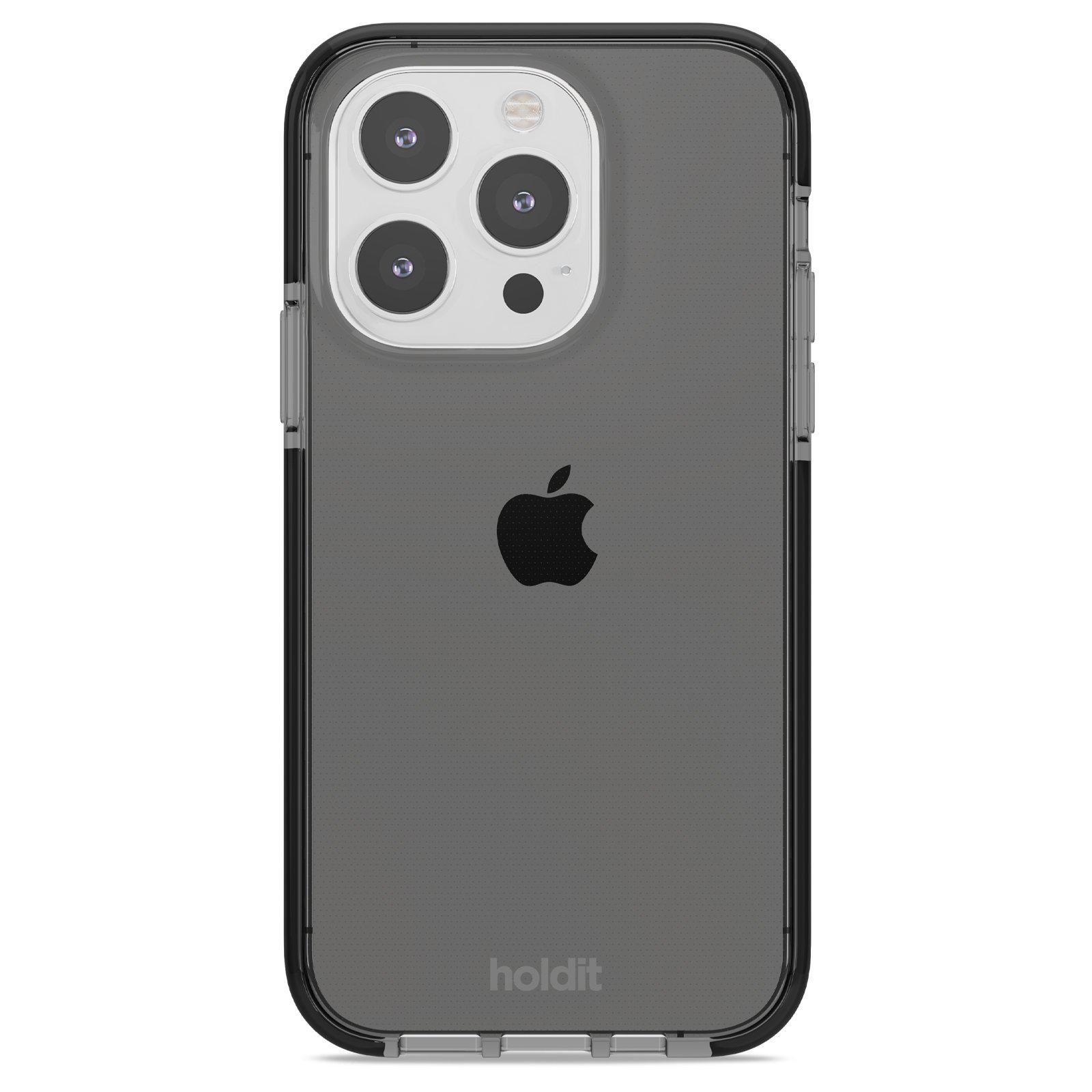 Гръб Holdit Seethru Case за iphone 15 Pro - Черен