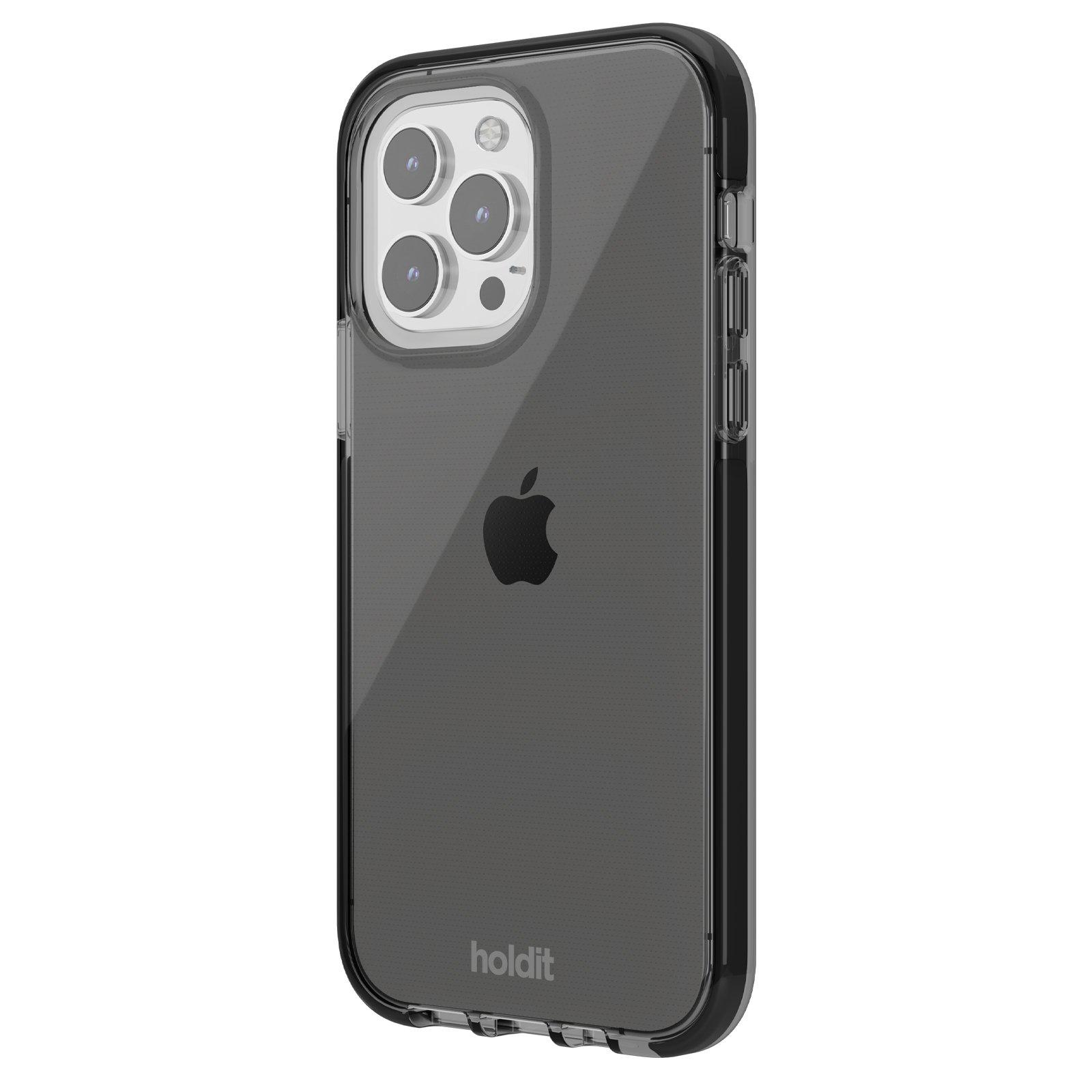 Гръб Holdit Seethru Case за iphone 15 Pro - Черен