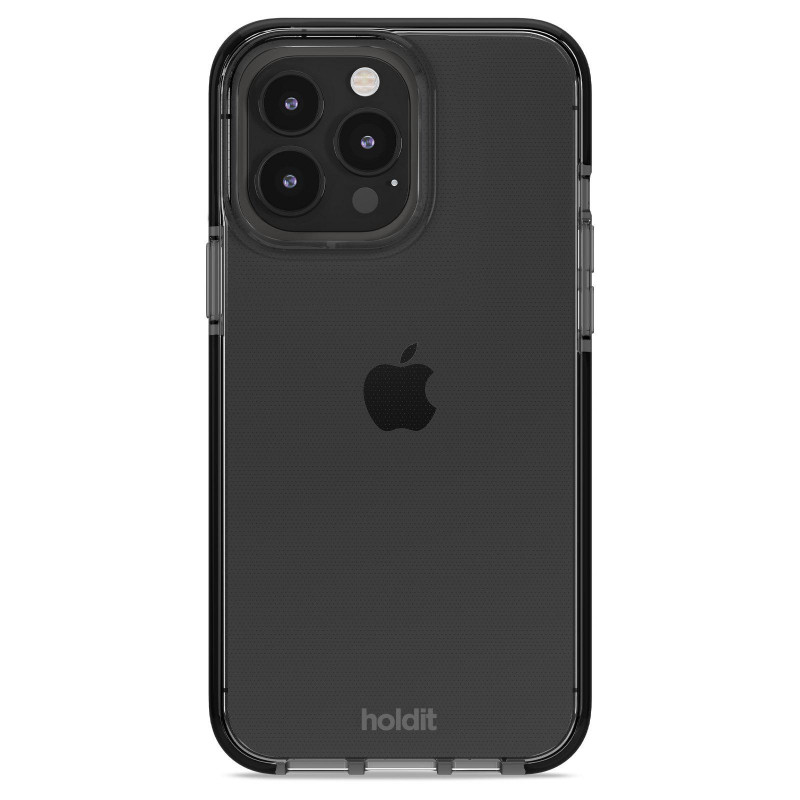 Гръб Holdit Seethru Case за iphone 15 Pro Max - Черен