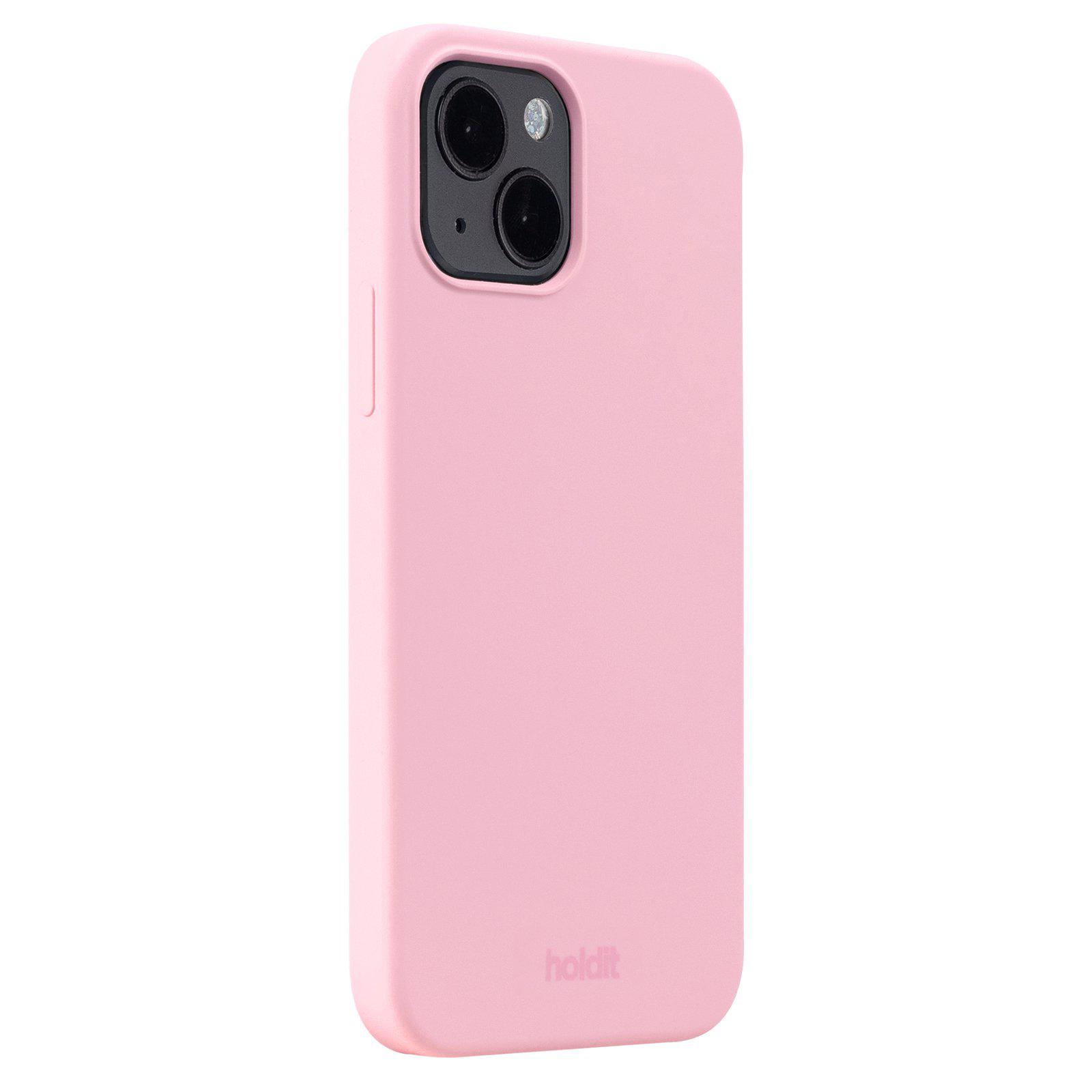 Гръб Holdit Silicone Case за iphone 15 - Розов