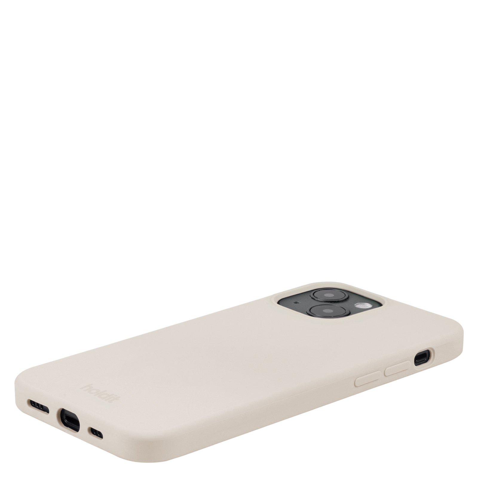 Гръб Holdit Silicone Case за iphone 15 -  Light Beige