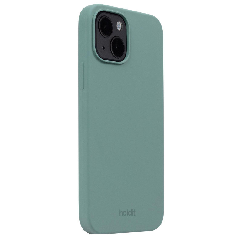Гръб Holdit Silicone Case за iphone 15 - Зелен