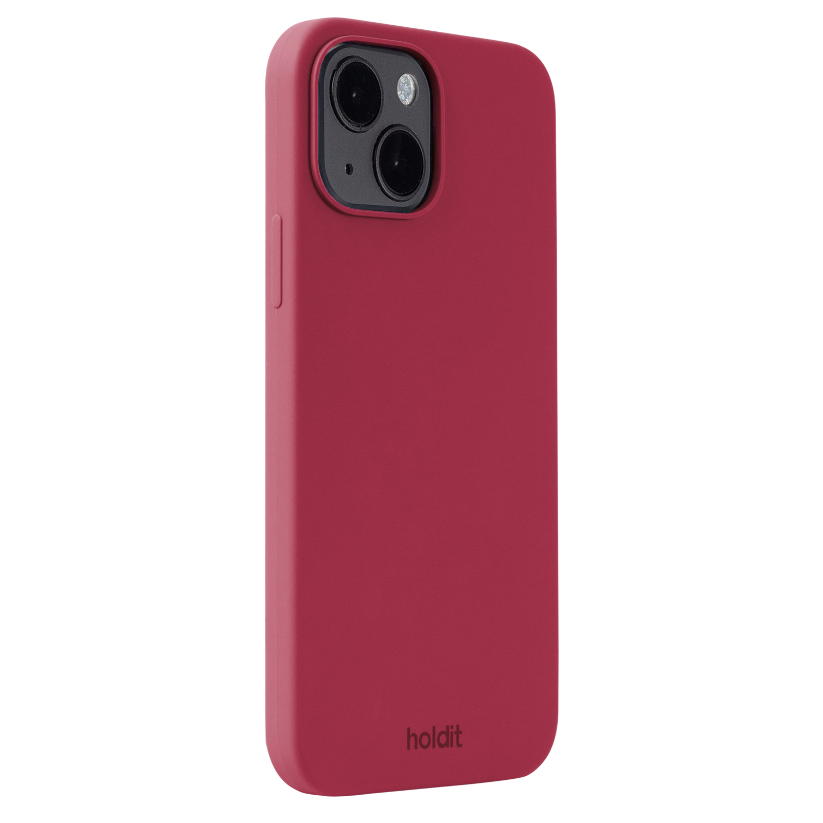 Гръб Holdit за iPhone 15, Silicone Case, Red Velvet