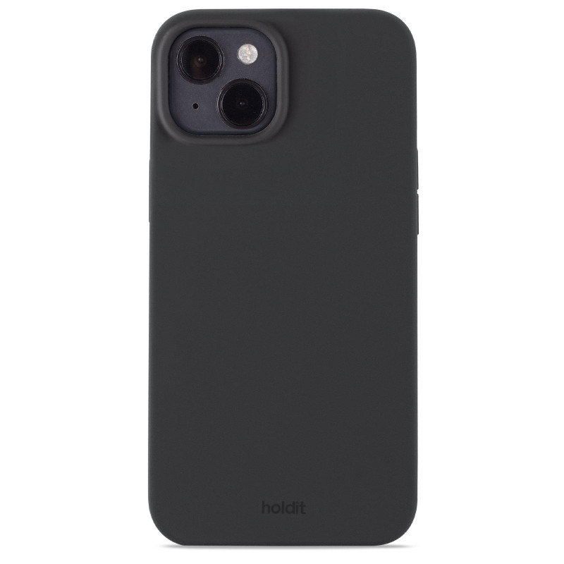 Гръб Holdit Silicone Case за iphone 15 Plus - Черен