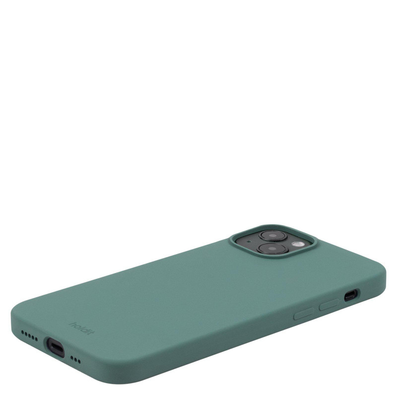 Гръб Holdit Silicone Case за iphone 15 Plus - Зелен