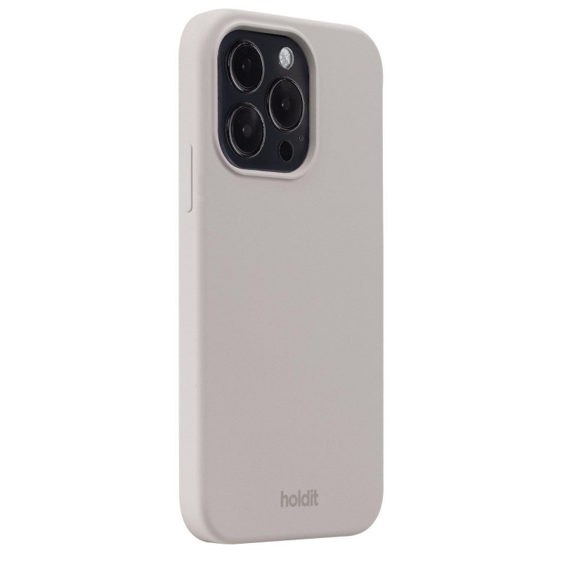 Гръб Holdit Silicone Case за iphone 15 Pro -  Taupe