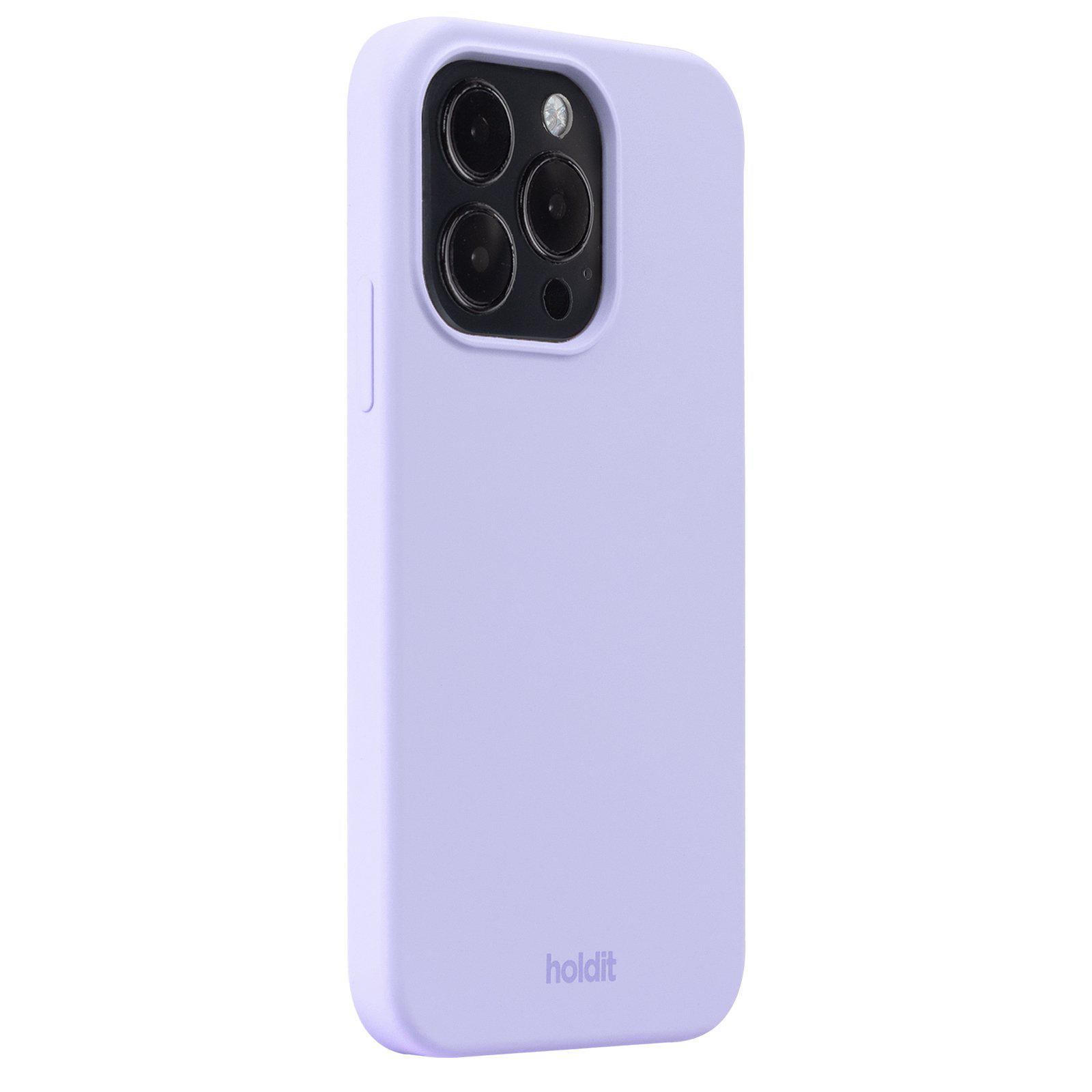 Гръб Holdit Silicone Case за iphone 15 Pro - Лилав