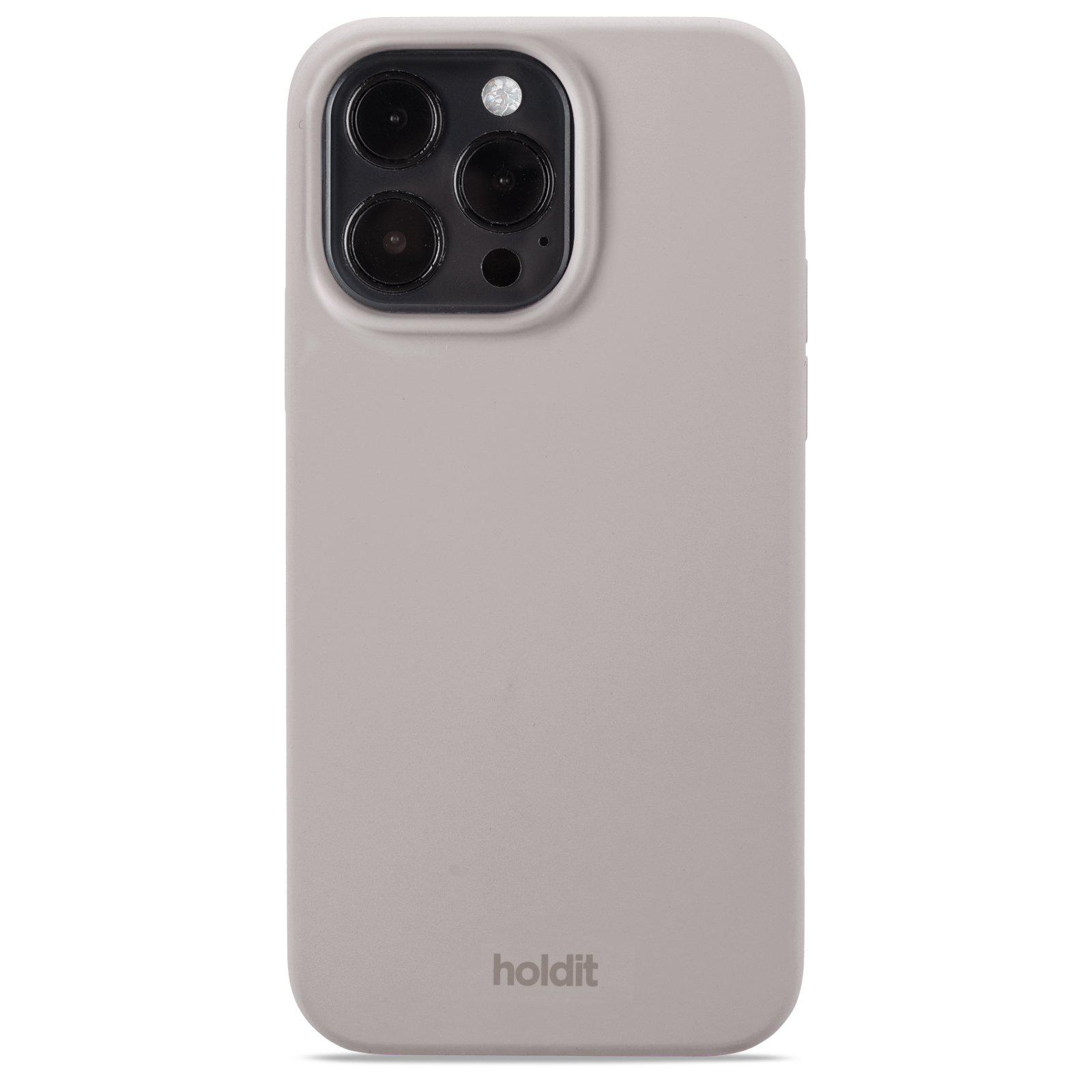 Гръб Holdit Silicone Case за iphone 15 Pro Max -  Taupe