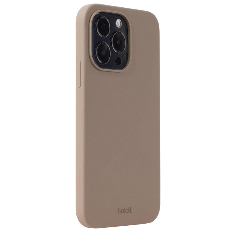 Гръб Holdit Silicone Case за iphone 15 Pro Max - Кафяв