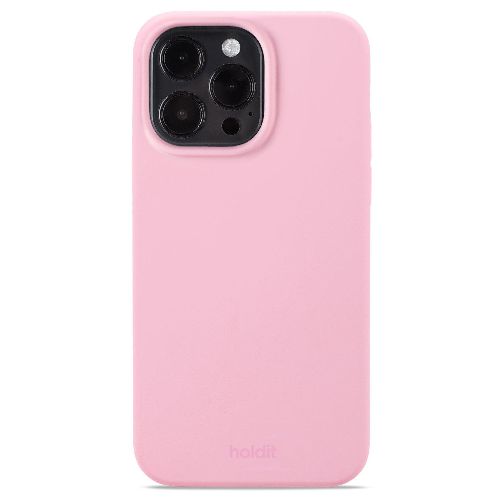 Гръб Holdit Silicone Case за iphone 15 Pro Max - Розов