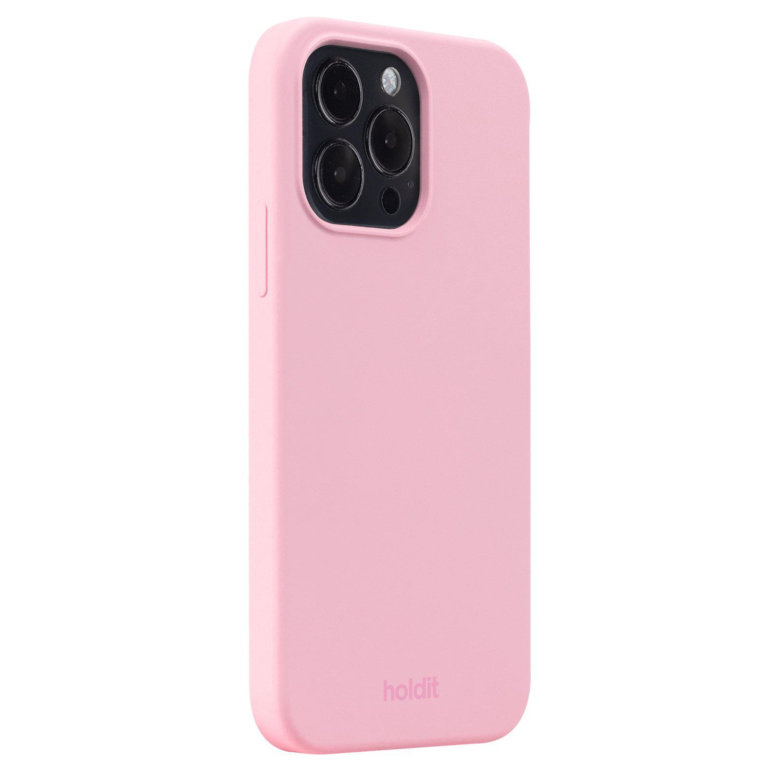 Гръб Holdit Silicone Case за iphone 15 Pro Max - Розов