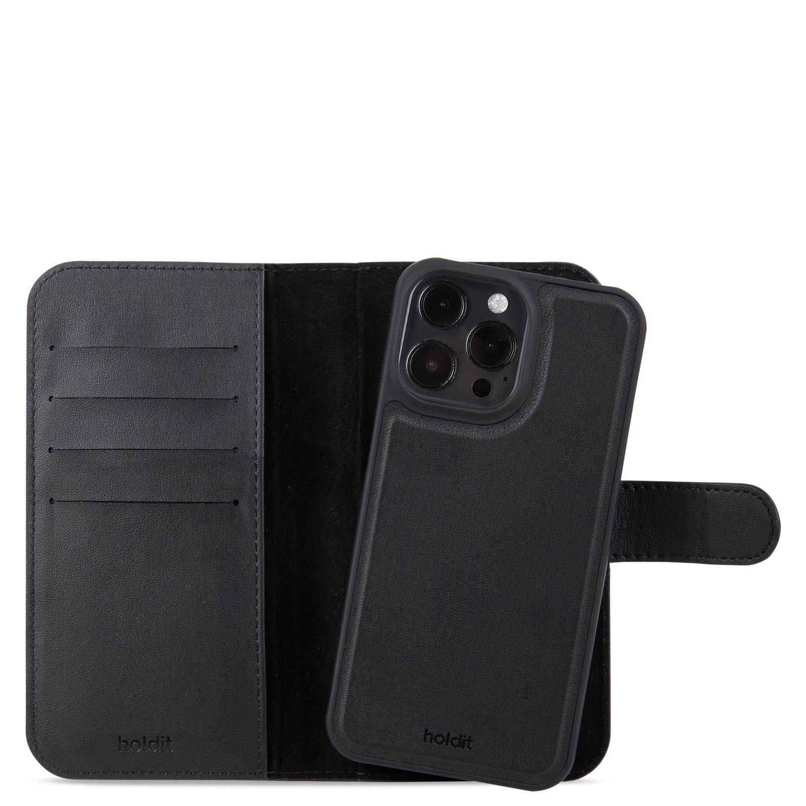 Гръб Калъф Holdit WalletCase MagnetPlus за iphone 15 Pro Max - Черен