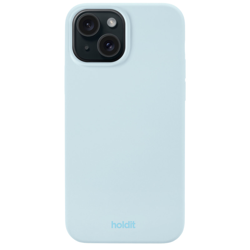 Гръб Holdit за iPhone 15, Silicone Case, Mineral B...