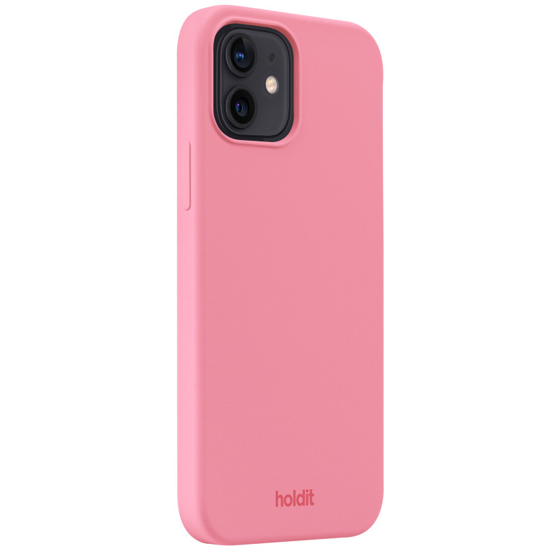 Гръб Holdit за iPhone 12, 12 Pro, Silicone Case, Rouge Pink