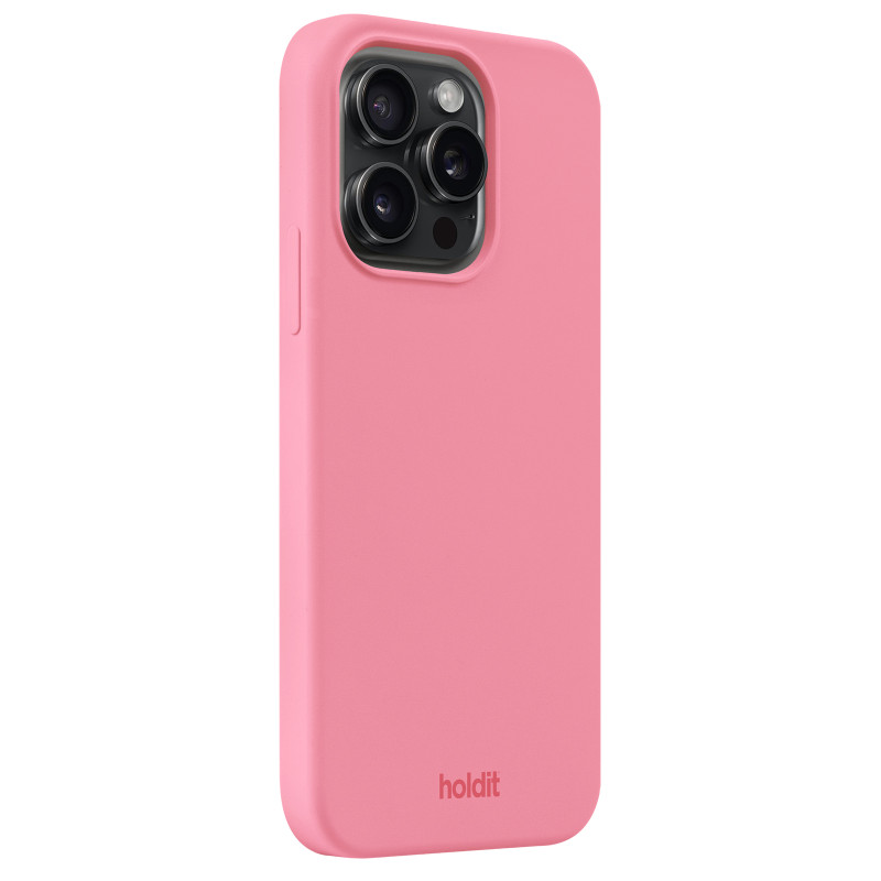 Гръб Holdit Silicone Case за iPhone 14 Pro - Rouge Pink