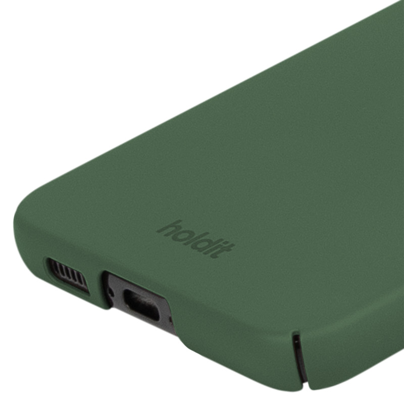 Гръб  Holdit за Samsung Galaxy S24, Slim Case,  Зелен