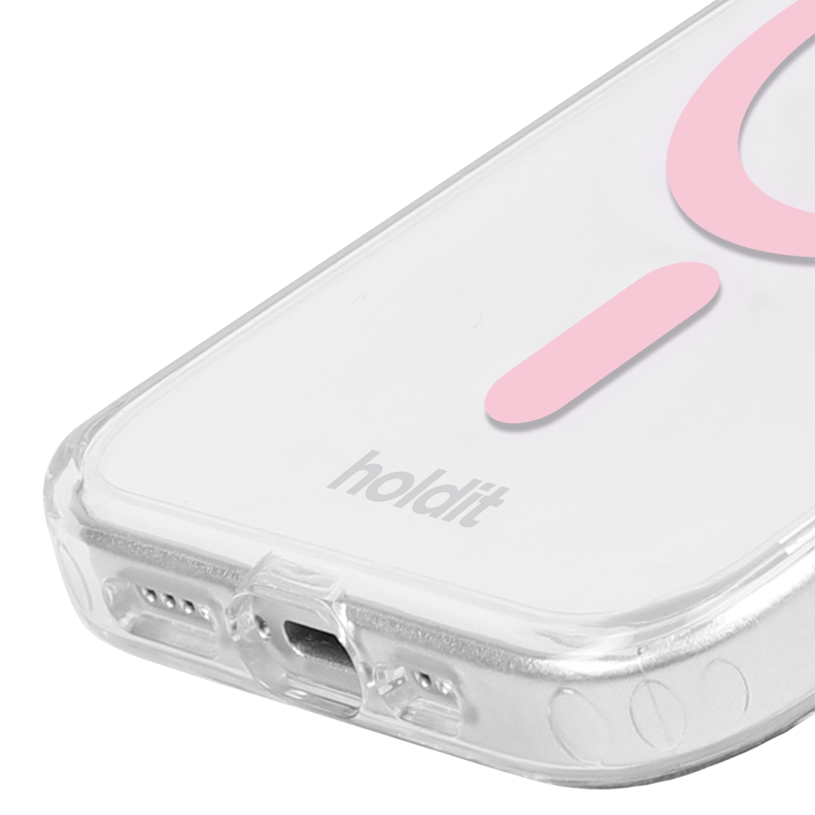 Гръб Holdit за  iPhone 15 Pro, MagSafe Case, Розов