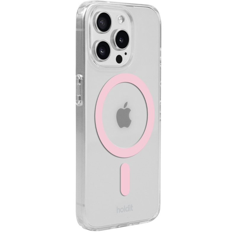 Гръб Holdit за  iPhone 15 Pro Max, MagSafe Case, Розов