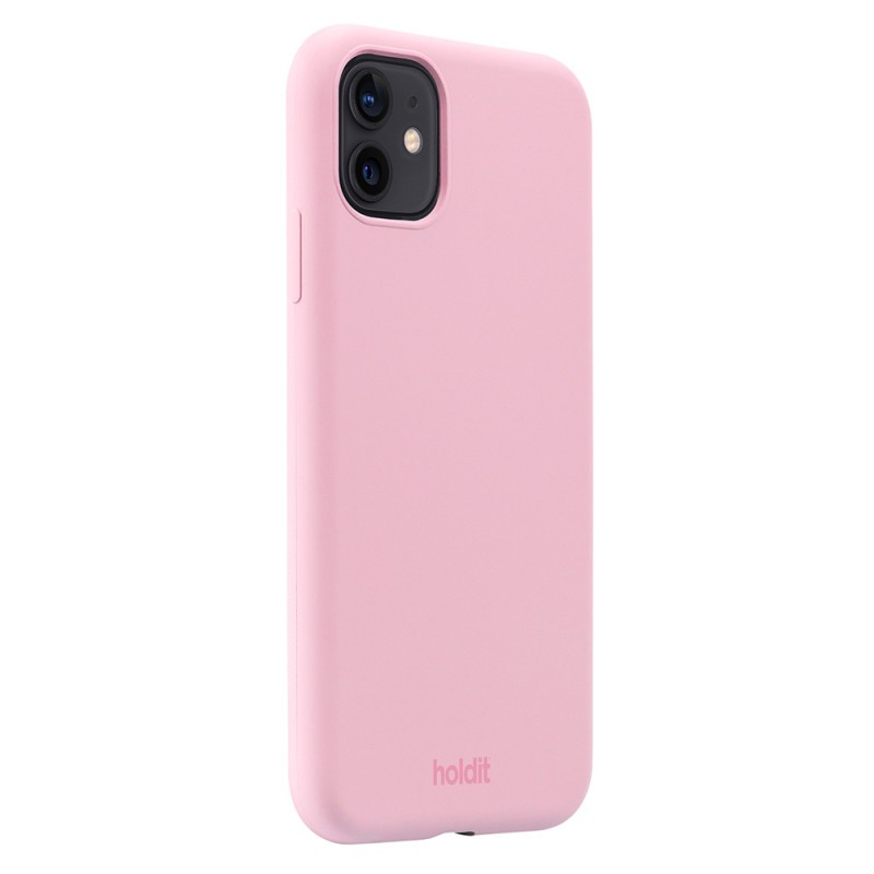 Гръб Holdit Silicone Case за iPhone 11/XR - Розов