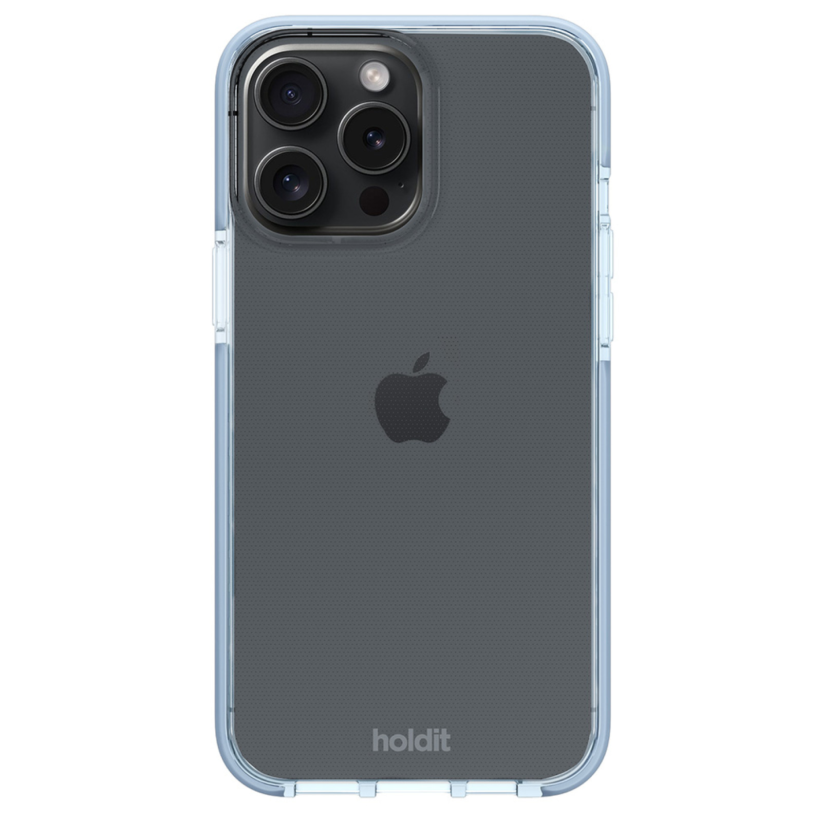 Гръб Holdit Seethru Case за iPhone 14 Pro - Син