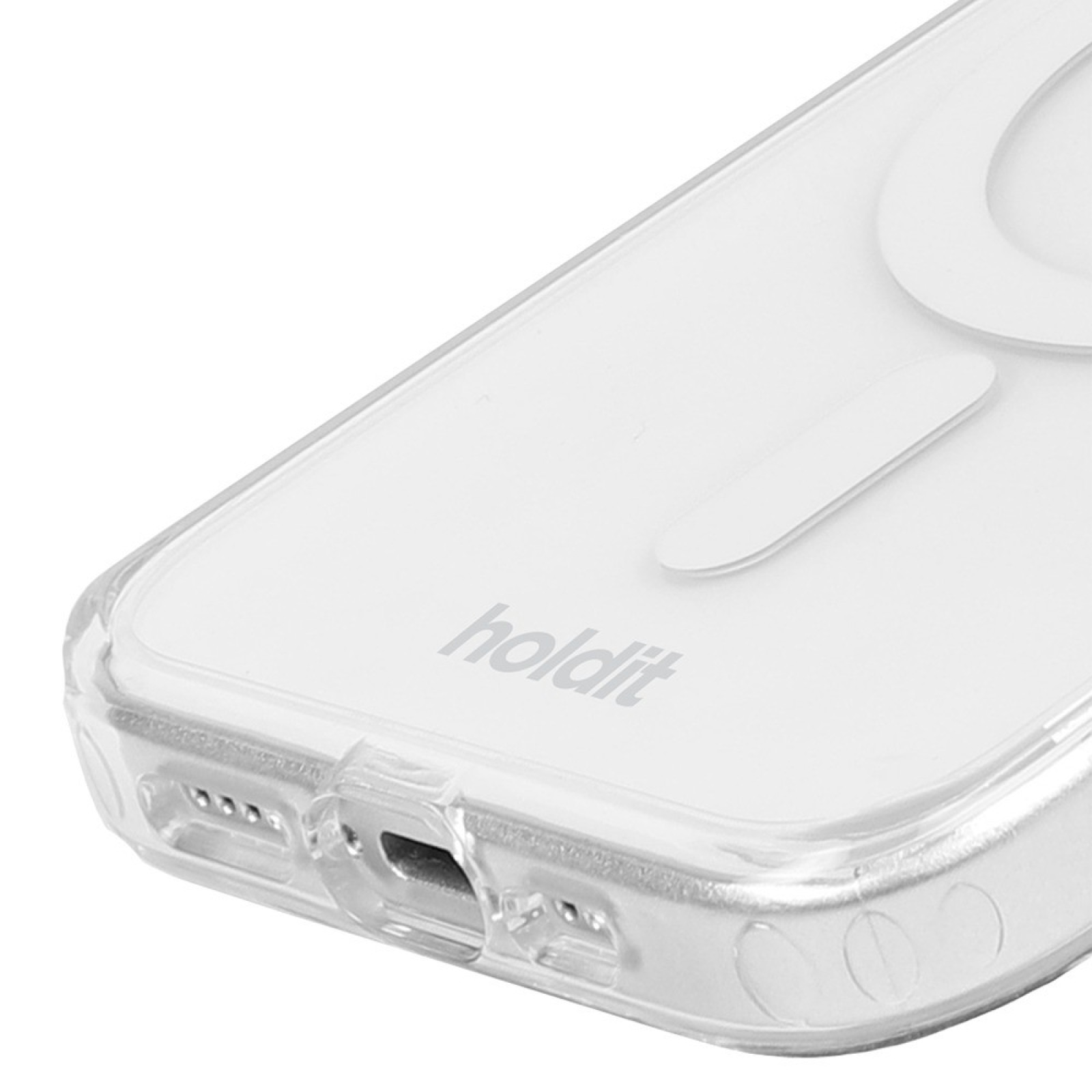 Гръб Holdit за  iPhone 12/12 Pro, MagSafe Case - Бял